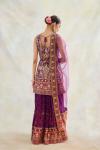 Tyrian Purple Sharara Set 