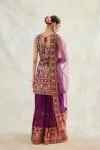 Tyrian Purple Sharara Set