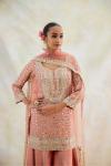 Blush Pink Tissue Sharara Set 