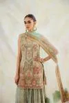 Pistachio Green Sharara Set 
