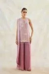Champagne Pink Sharara Set