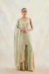 Celadon Green  Garara Set