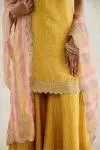 Sunflower Yellow Garara Set 