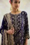 Mystic Navy Blue Garara Set 
