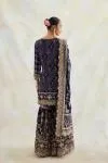 Mystic Navy Blue Garara Set 