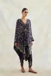 Jade Black Kaftan Set 
