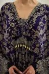 Jade Black Kaftan Set 