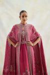 Claret Pink Kaftan Set 
