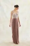 Mocha Net Gown 