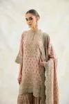 Soft Pink Embelished Garara Set