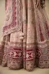 Pale Pink Embroidered Lehenga Set