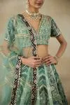 Seafoam Blue Lehenga Set 
