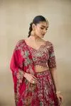 Rich Burgundy Lehenga Set 