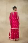 Carmine Red Suit Set