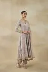 Dim Grey Georgette Suit Set