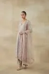 Dim Grey Georgette Suit Set