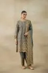 Turquoise Green Suit Set