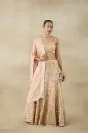 Peach Lehenga Set 