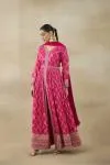 Candy Pink Silk Anarkali Suits