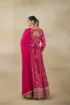 Candy Pink Silk Anarkali Suits