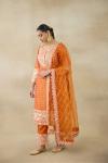Topaz Orange Suit Set 