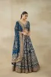 Turquoise Blue Lehenga Set 