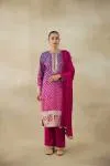 Violet-Red Suit Set
