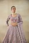 Muted Blush Lehenga Set 