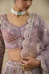 Muted Blush Lehenga Set 