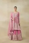 Taupe Pink Lehenga Set 