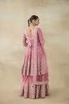 Taupe Pink Lehenga Set 