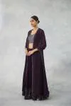 Deep Wine Jacket Set
