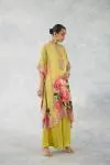 Mustard Yellow Kaftan Set