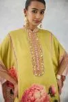 Mustard Yellow Kaftan Set
