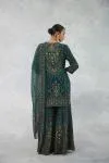 Emerald Green Sharara Set