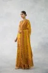 Soft Saffron Sharara Set