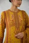 Soft Saffron Sharara Set