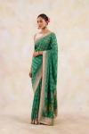 Jade Green Georgette Saree 