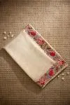 White Gold Tissue Silk Saree
