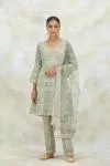 Sage Green Georgette Suit Set