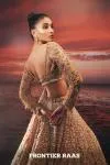 Golden Net Lehenga