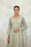 Sage Green Georgette Suit Set