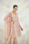Dusty Rose Georgette Suit Set