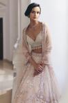 Blush Bloom Embroidered Lehenga Set
