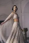 Ivory Radiance Sequin Lehenga