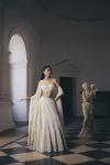 Ivory Organza Lehenga Set