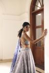 Ombre Tissue Net Lehenga Set