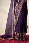 Amethyst Organza Saree