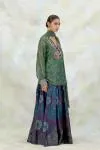 Peacock Silk Lehenga Set
