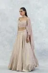 Mauve Georgette Lehenga Set